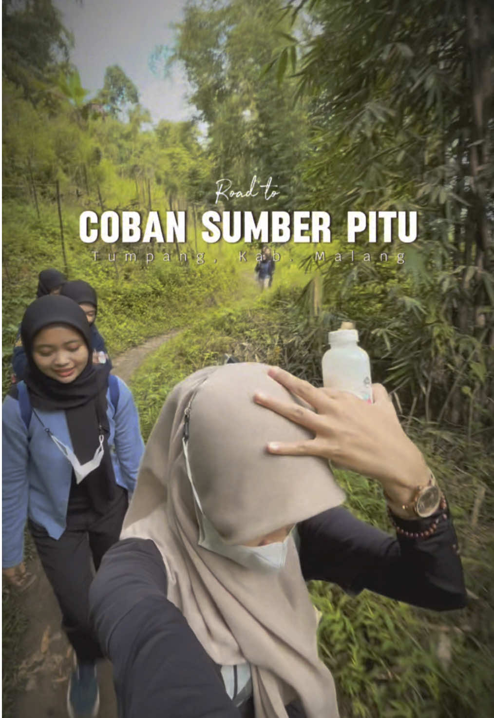 Coban Sumber Pitu, Tumpang, Kab. Malang⛲️⛰️jalannya agak ekstrim ya kak #cobanmalang #wisatamalang #sumberpitu #CapCut #fyp 