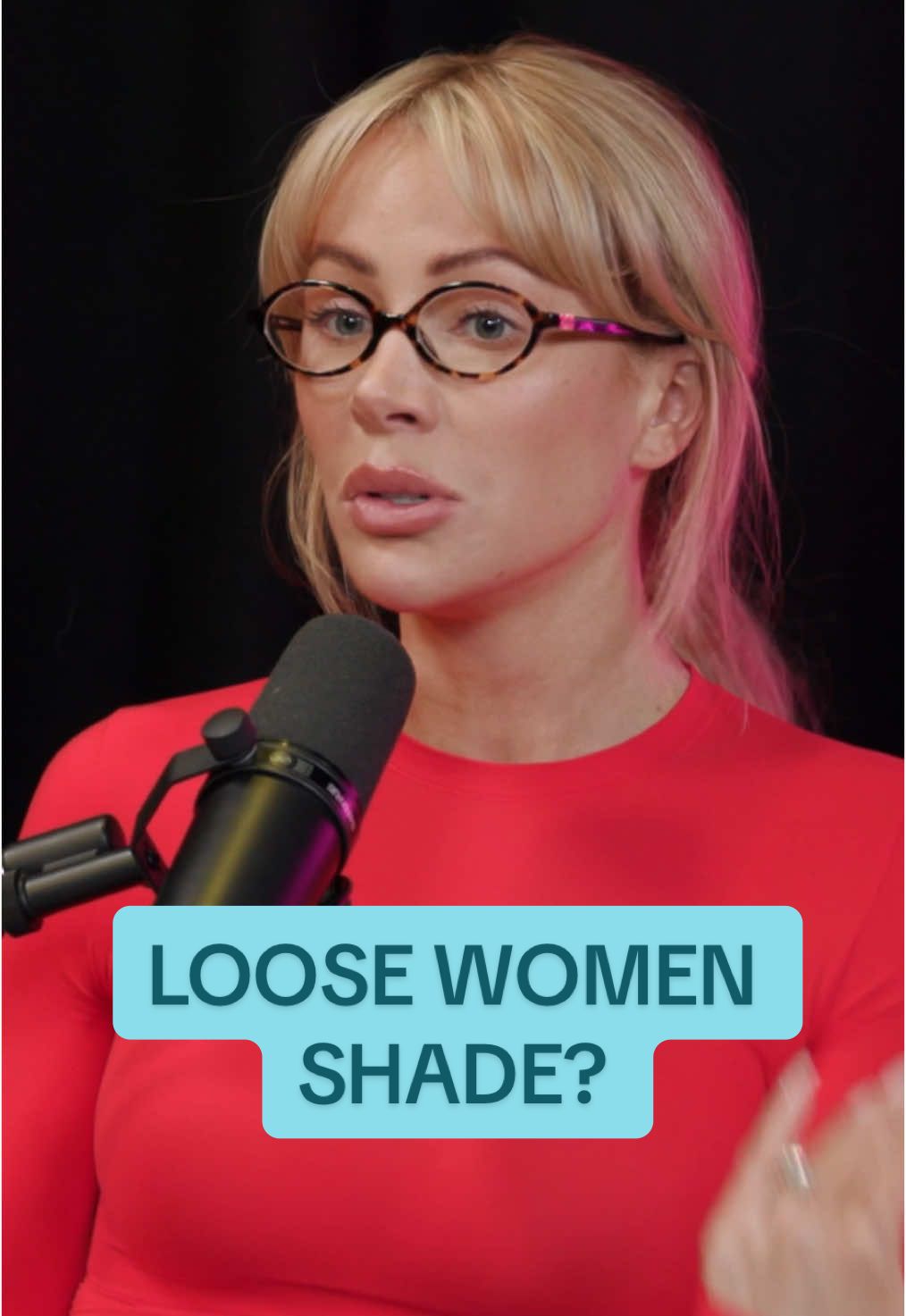 The 'shade' at Loose Women... 👀 Watch this week's episode of So Wrong It's Right on our YouTube channel! #oliviaattwood #loosewomen @OLIVIA ATTWOOD DACK 