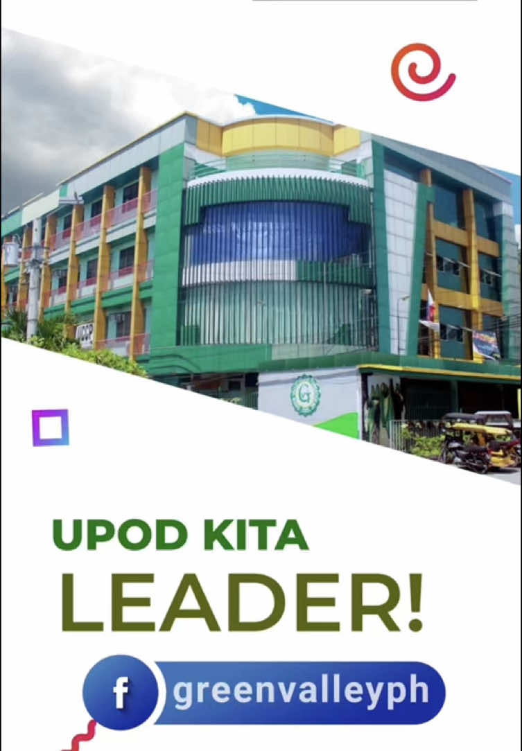Enrolled ka na ba? Dahil dito sa Green Valley College, nag-ooffer kami ng quality education sa iba’t-ibang programs. Twice a week lang yung klase namin at ang GVCAST schedule ay tuwing Sabado hanggang July 19. Bisitahin ang aming official FB page para sa mga requirements.Ongoing din po ang enrollment namin. Enroll na! Upod kita sa Green Valley! 🔰 #UpodKitaSaGreenValley #GreenValleyCollege #pusonggreenvalley