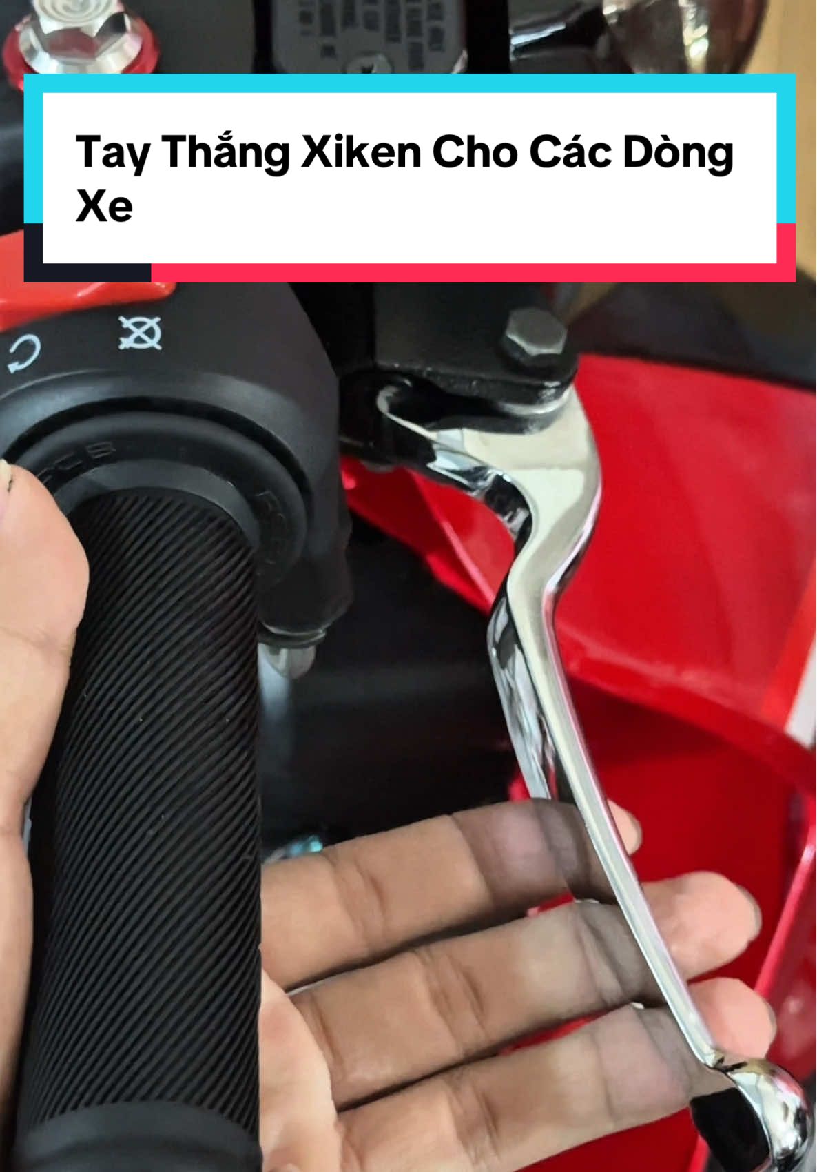Tay thắng xiken bóng gắn cho nhiều dòng xe #taythangxiken #siriusđộkiểng #xh #taythang #salegiuathang 