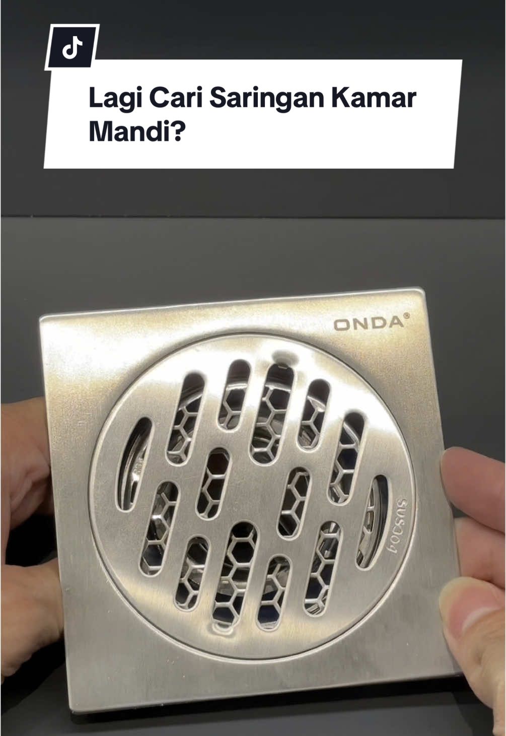 Lagi cari saringan buat kamar mandi tapi pengen yang anti karat dan tahan lama? Cobain ini! #saringankamarmandi #onda #viral #kontenmarketing #kontenedukasi 