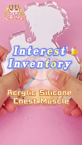 Let's count how many people are interested in acrylic silicone chest muscles!!! If the quantity is sufficient, we will consider unified mold production. Please tell us your willingness to customize in the comment area.  #fyp #merch #customize #manufacturing #customization #lollipopins #artistalley #custom #manu #artist #art #acrylic #charms