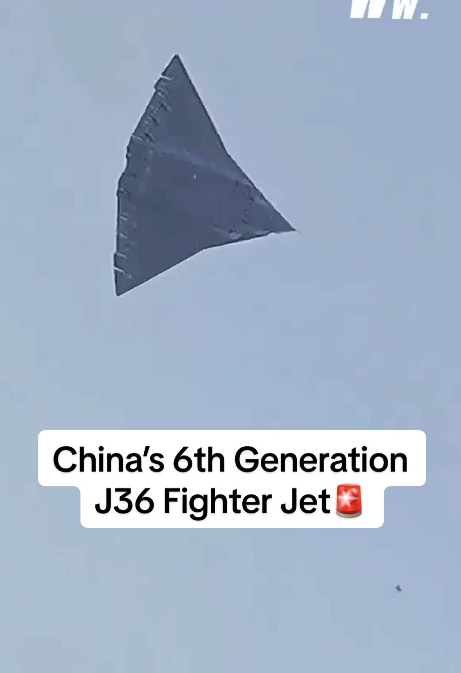 China has shocked the United States and the world by revealing a 6th generation fighter jet. Making them the first country in the world to have one. It appears to be a stealthy, high performance jet that has no tail, and appears to be already flying judging by the videos we're showing you.  Some experts are saying that it can operate in space as well as high altitudes due to its three engines. This would throw a real wrench in the US' game plan, because if China has increased its range this dramatically the whole system that makes  American airpower unstoppable such as tankers and early warning and control aircraft can now be targeted without issue. We don't know much else about these planes.  The American 6th generation fighter program was reportedly put on hold by the Air force to study design choices earlier this year.  
 Prototypes were rumored to have flown in 2023 but we don't know anything about it really and if it's on hold, that likely means we don't have any ready to go. The good news though, at least if you work at Lockheed Martin or if you're a shareholder, is that Congress is probably going to let you go goblin mode now. But maybe it's too late. 
 #6thgeneration #china #usa #america #china #j36  #fighterjet 
