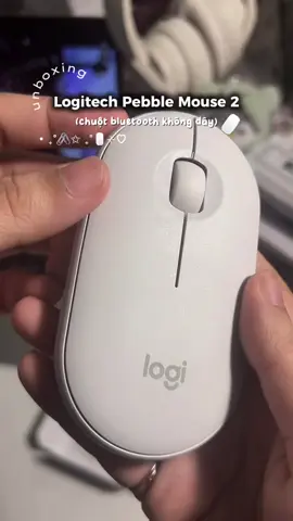 chuột nhỏ gọn mà còn có silent touch nữa ✨😋 #unboxing #mouse #logitech #bluetoothmouse #fyp #xh 