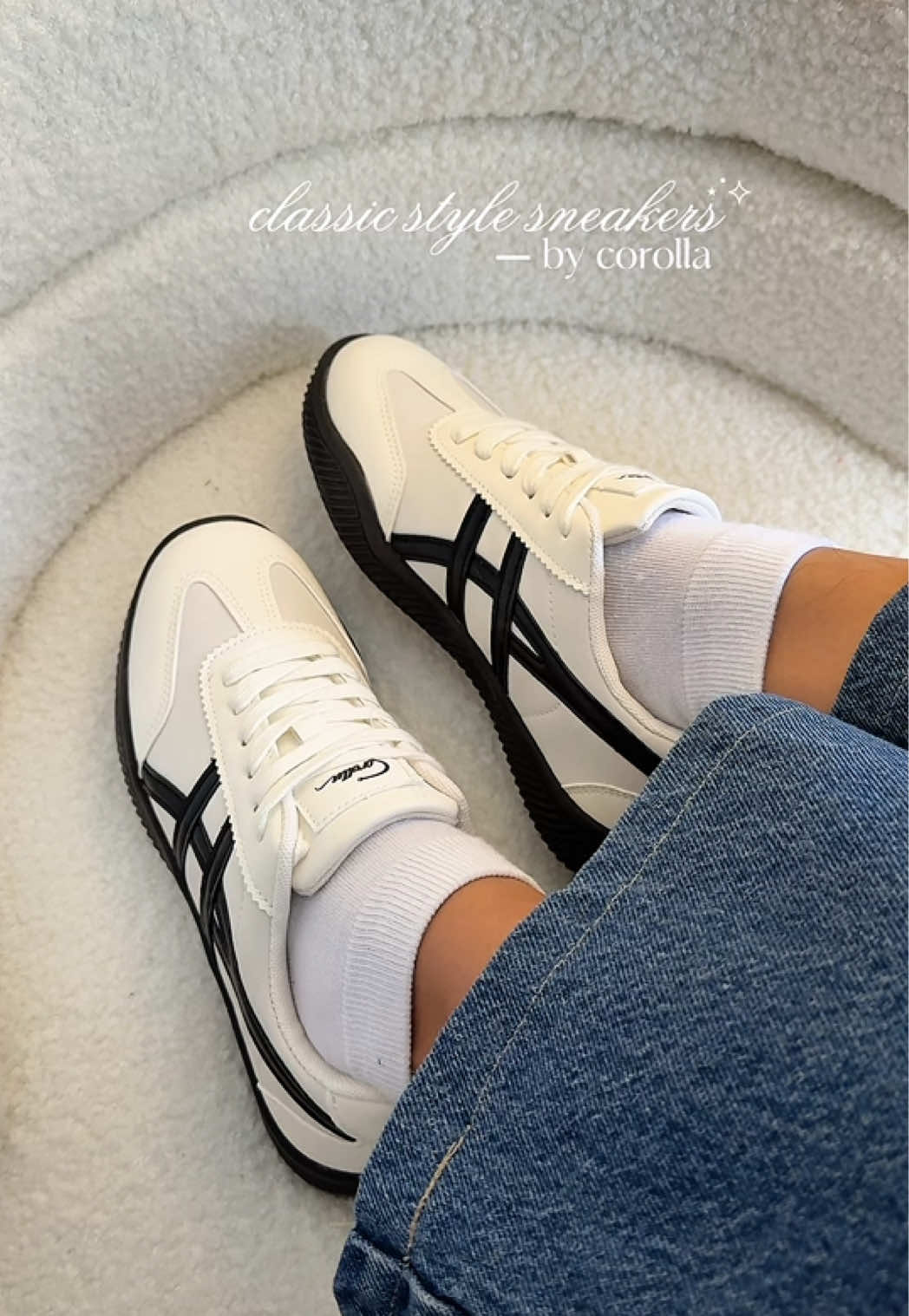 it’s giving that japanese classic brand inspired sneakers 🐯— definitely a high quality sneakers from @Corolla shoes ✨ #corollashoes #sneakers #classicstyle #shoes #sneakersforwomen 