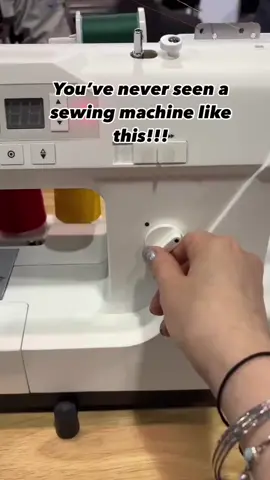 The combi sewing machine from @Janome America is a game changer! Two sewing machines in one. #sewingtiktok #sewingmachine #sewingforyoupage #sewing #sewingtips #sewinglove #CapCut 
