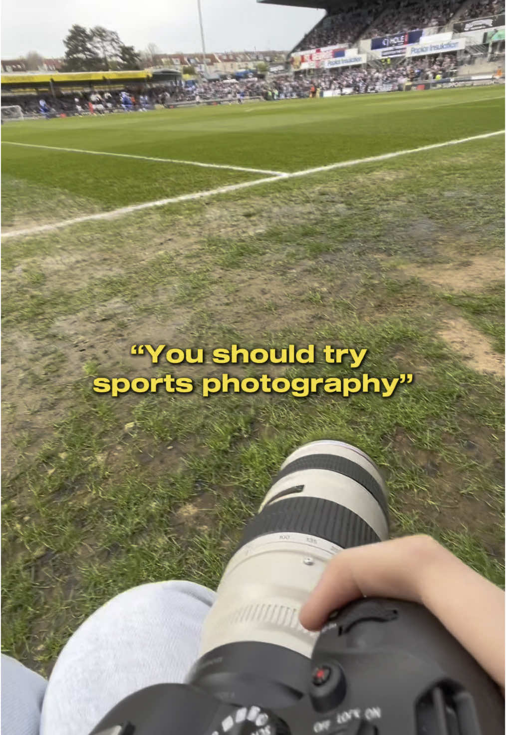 Safe to say I made the right decision #fyp #footballtiktoks #photography #football #sport #sportsphotography #viral #goviral #funny #photography #photo #foryoupage #canon #camera 