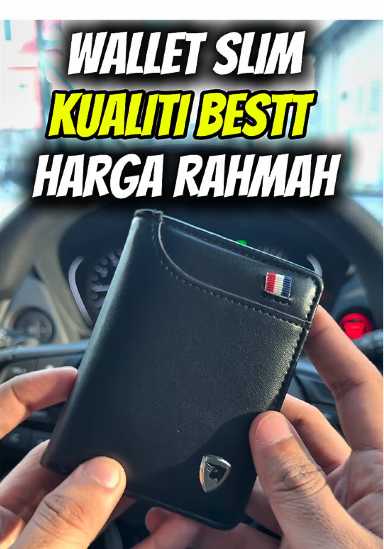 Laki ni biasa minat wallet yg simple je dah cukup. Kalau korang tgh cari idea nak hadiahkan bf pun boleh try usha wallet ni. InshaAllah nanti dia guna sampai terkoyak sana sini 🤣 #walletlelaki #walletmurah #dompetlelaki #dompetmurah #hadiahbirthday 