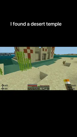 I found a desert temple while exploring