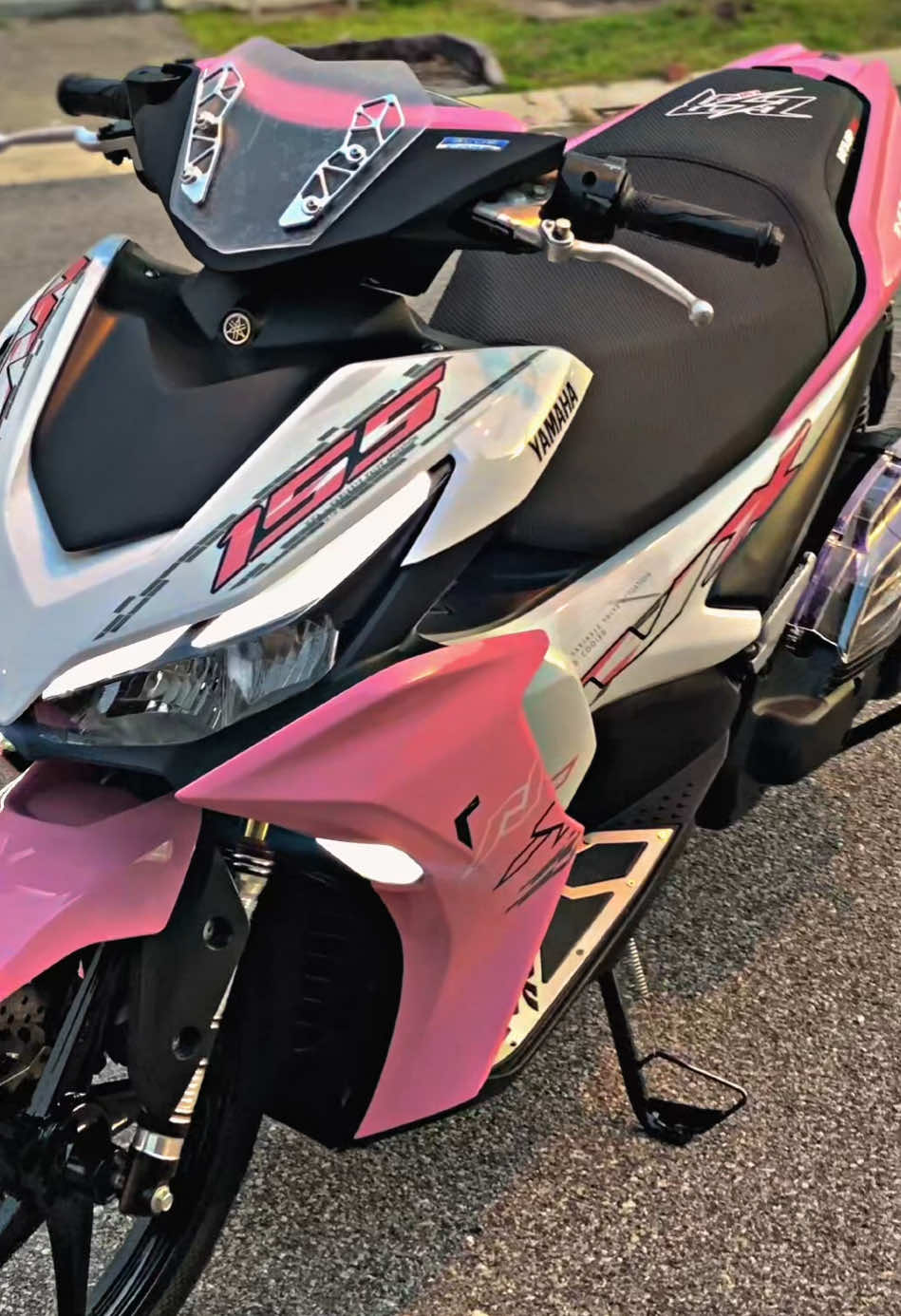 Okay lepas ni ape pula? 🤪                   #jetskidarat💨🚀 #nvx #nvx155 #melakaproblem🚀 #melakapeople💃⚡️ #nvxpink #pink 