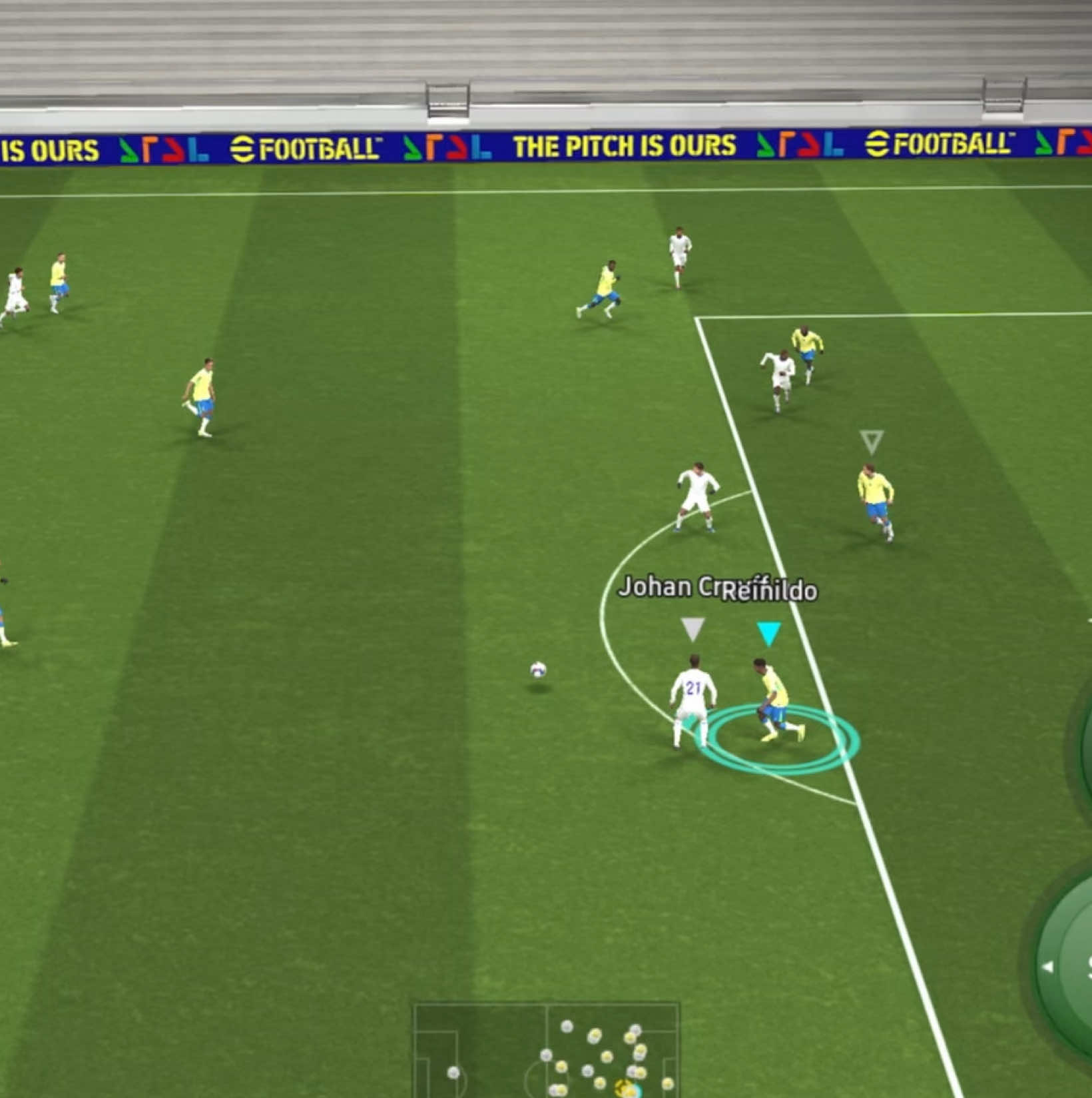 ใครก็ได้สอนคุมหลังที🤬 #efootballmobile  #Pes 