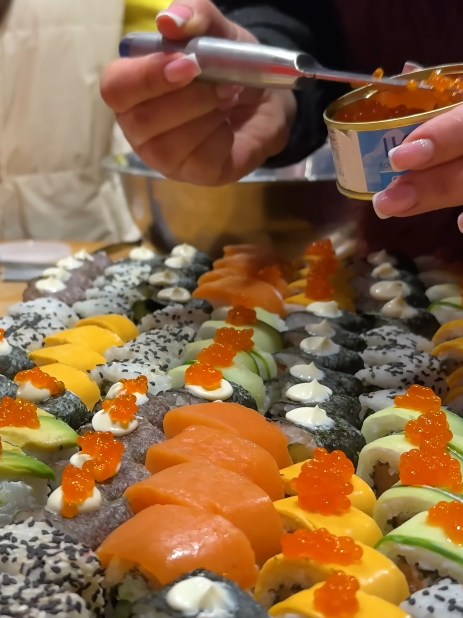 ASMR Homemade Sushi | Kitchen Becomes a Sushi Bar – Everyone’s Happy!