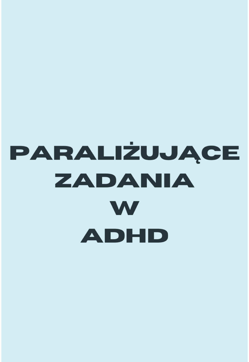 Ale jeśli zmagasz się ze strachem przed porażką – zwłaszcza mając ADHD – to może być punkt zwrotny w Twoim podejściu. Dla osób neurotypowych porażka to zazwyczaj „coś, co się nie udało”. Dla wielu osób z ADHD to coś, co mówi o mnie wszystko. Jeden zawalony projekt = „jestem beznadziejny/a”. Nieodpisany mail = „znowu to zrobiłem/am, nic się nie zmienia”. I tak spirala rusza. Dlaczego to takie powszechne? Bo ADHD bardzo często idzie w parze z:     •    Doświadczeniem krytyki od dziecka – że jesteś „nieuważny/a”, „niedbały/a”, „nie starasz się”.     •    Trudnościami w przewidywaniu efektu – nie wiesz, co się wydarzy, więc czujesz napięcie już przy samym starcie.     •    Perfekcjonizmem jako tarczą ochronną – jeśli zrobię idealnie, nikt się nie przyczepi. A jak nie zrobię… to może nikt nie zauważy. I tu właśnie wchodzi eksperymentowanie jako strategia – a nie tylko metafora. Co zmienia podejście „zrobię to jako eksperyment”?     1.    Odbiera zadaniu ciężar – już nie musisz zrobić „dobrze”. Masz tylko coś sprawdzić.     2.    Włącza ciekawość – zamiast presji: „czy dam radę?”, pojawia się pytanie: „co się stanie, jak spróbuję tak?”.     3.    Buduje zaufanie do siebie – bo zauważasz, że możesz działać, nawet jeśli nie masz 100% pewności. To nie tylko trik mentalny. To sposób na odzyskanie wpływu. Bo nie chodzi o to, żeby nie bać się porażki. Chodzi o to, żeby porażka nie decydowała, czy zaczniesz. ⸻ Chcesz dostać konkretne strategie, jak zmienić zadania w eksperymenty? Pozdrawiam ciepło, Beniamin