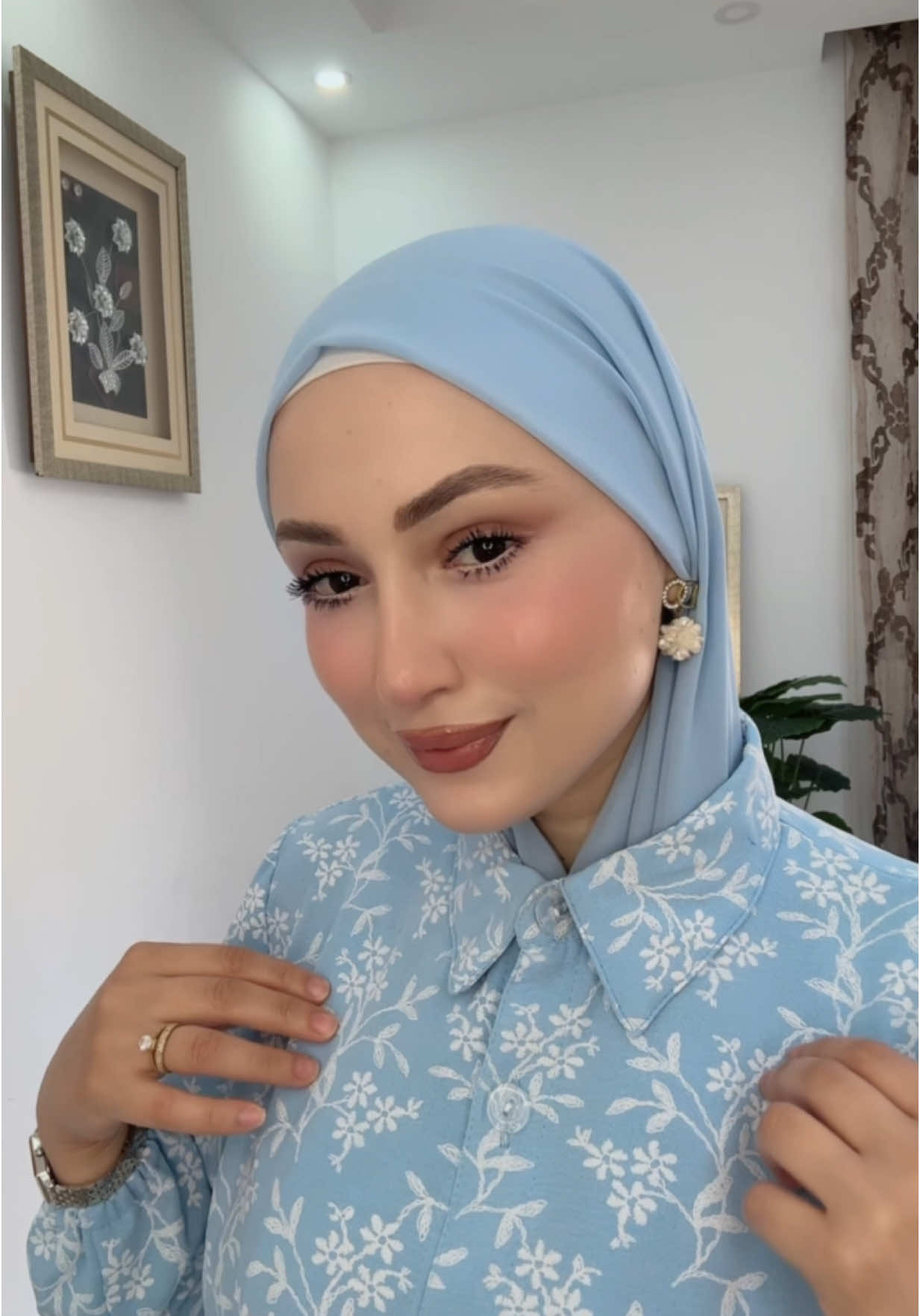 #طريقة_لف_الحجاب 💕🌸🌸