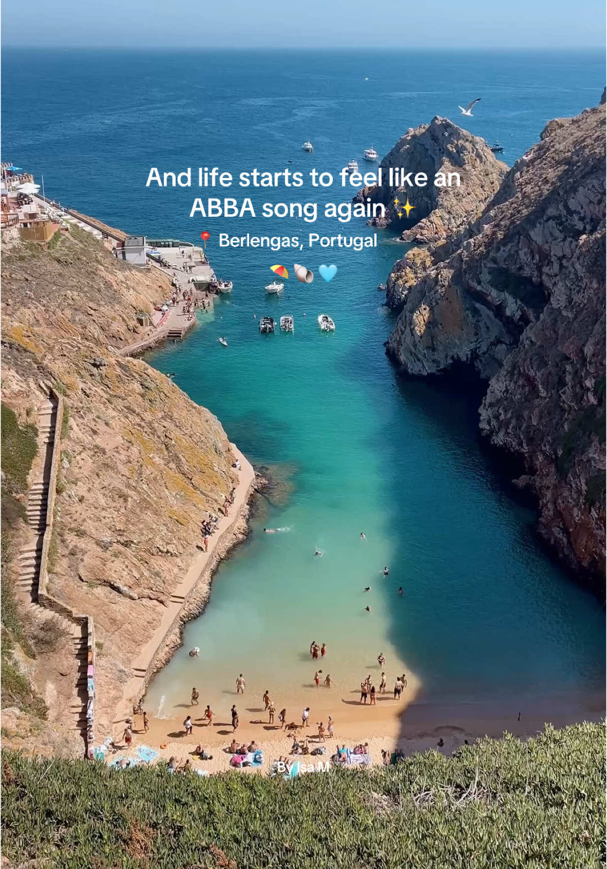 Summer ready 😍⛱️ 🐚✨ 📍 Berlengas, Portugal 🩵 #portugal #fyp #foryou #foryoupage #travel #traveltiktok #