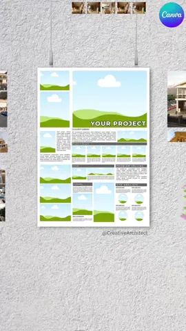 Architecture Canva Template Link In My Bio.... #architect #poster #fyp #canva #architecture #foryoupage #architecturestudent 
