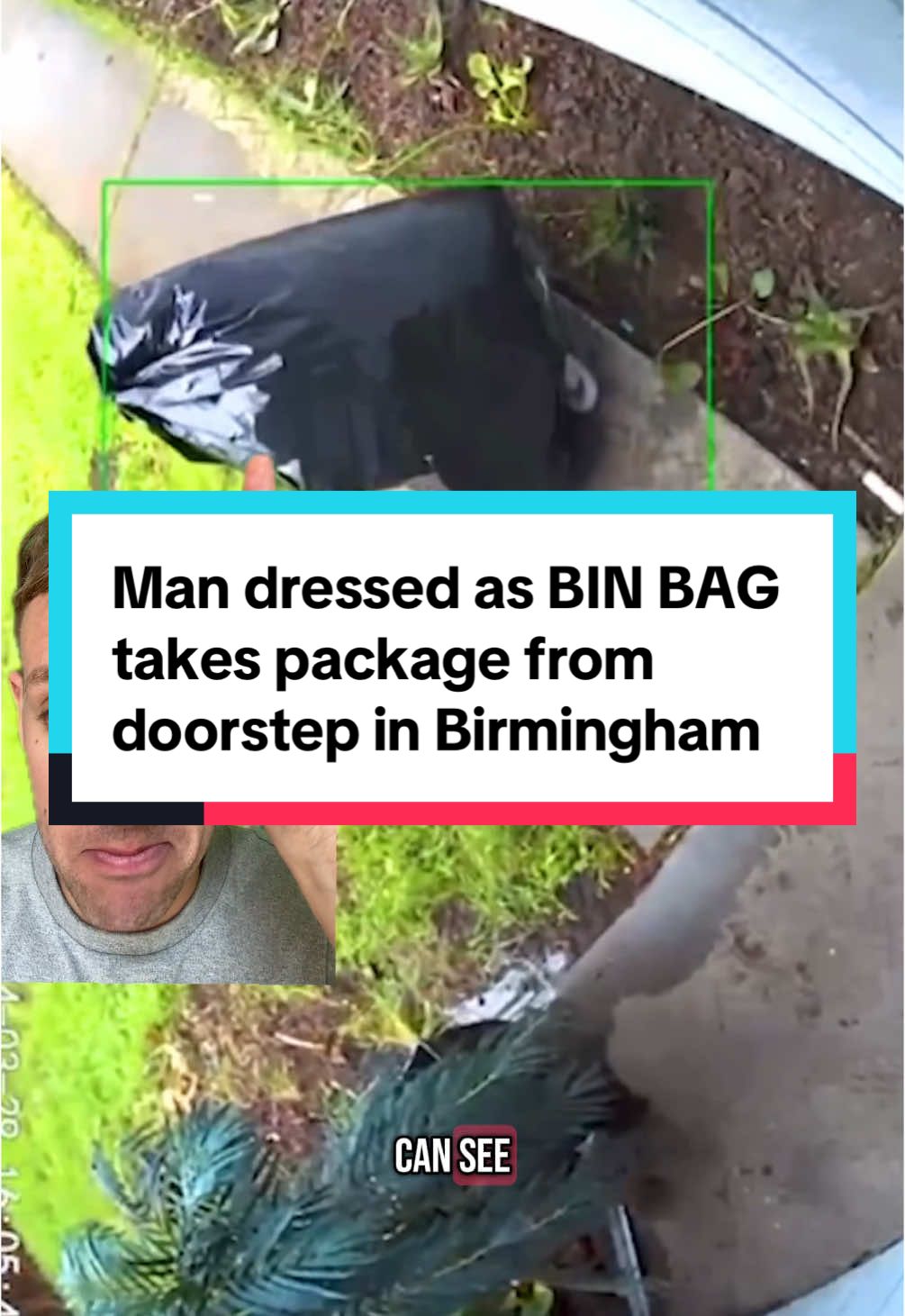 how do you even think of this? 😂 #package #birmingham #delivery 