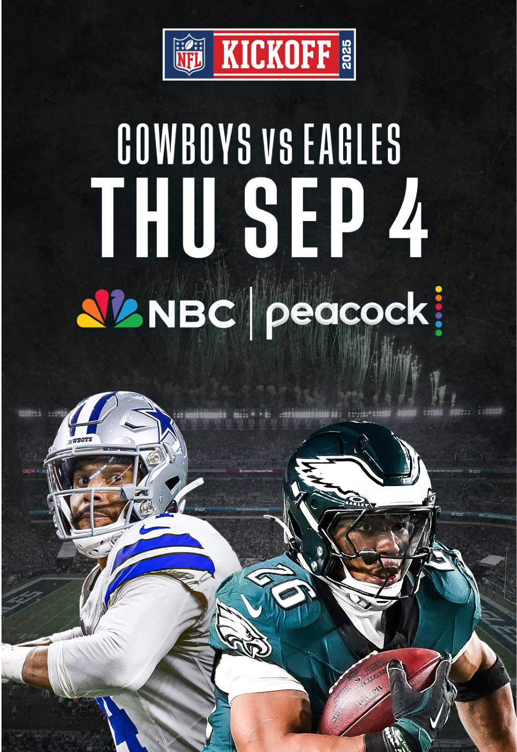 Let’s start this thing off right. 🔥The Cowboys and Eagles are ready to do battle to kick off the 2025 NFL season! #eagles #cowboys #nfl 