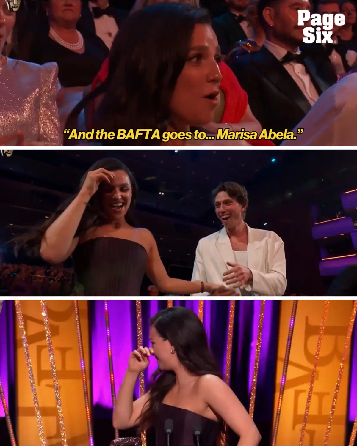 Yasmin stans rise!!! Marisa Abela took home the Leading Actress BAFTA for 