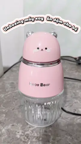 Máy xáy mini ăn dặm cho bé#xuhuongtiktok #mayxaycocobear 