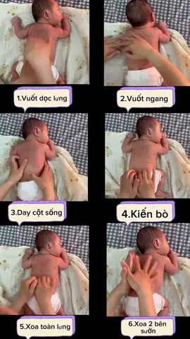6 TUYỆT CHIÊU MASSAGE LƯNG CHO BÉ YÊU TẠI NHÀ 👶👧🏻 BA MẸ LƯU LẠI KHI CẦN DÙNG NHAA ♥️ #chamsoctresosinh #coQuynhtambe #sosinh #lưng #beyeu #tambetainha 