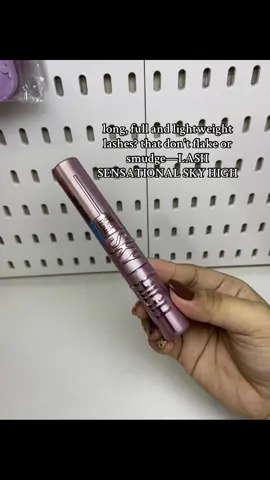 Maybelline Lash Sensational Sky High Mascara is a lengthening and volumizing mascara for sky high lash impact from every angle. It’s a long lasting mascara that delivers full volume and limitless length. 🫶🏻😉 #maybelline #maybellineph #maybellinemakeup #lashsensationalskyhigh #skyhighmascara #mascara 