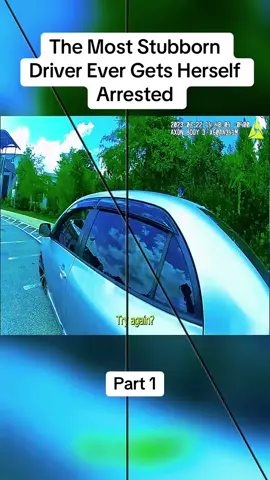 The Most Stubborn Driver Ever Gets Herself Arrested#cops #copsoftiktok #police #policeofficer #bodycam #crime #truecrime #truestory #foryou #fyp 