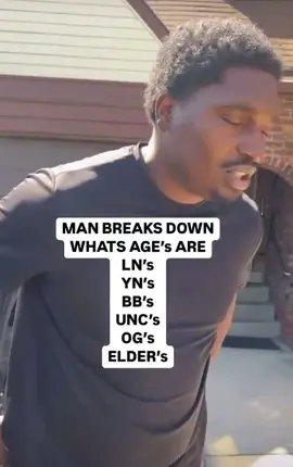 this guy broke down the difference between LN’s, YN’s, BB’s, UNC’s, OG’s, and Elder’s 😭 #viral #foryourpage #foryoupage #fyp #goneviral #goneviralhq 