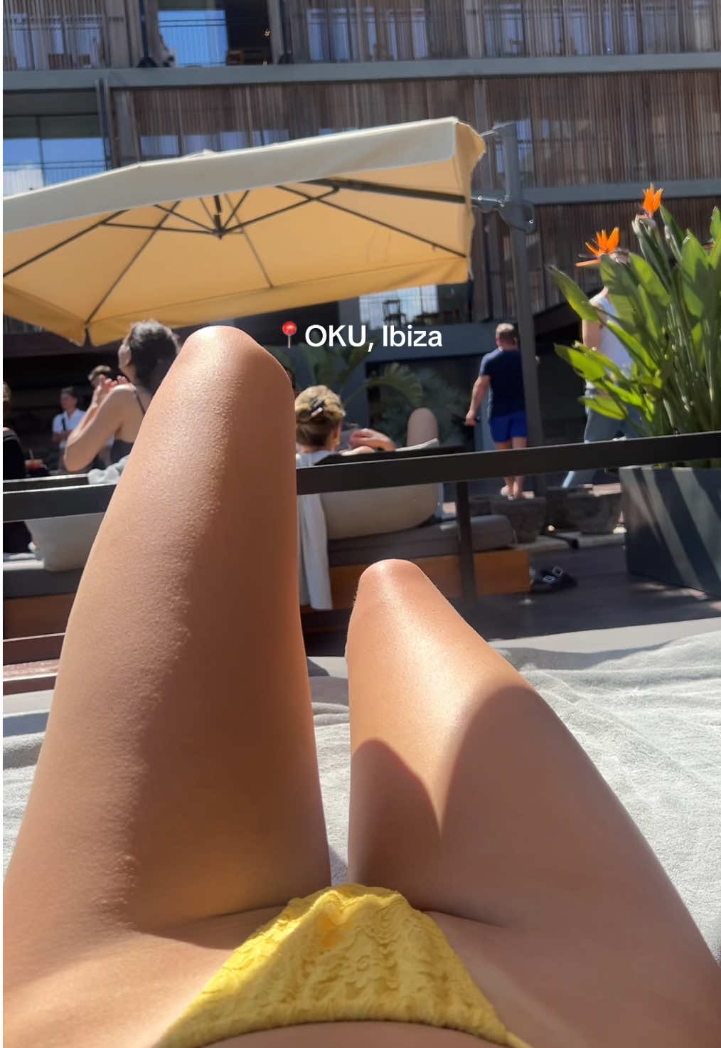 perfect place for a daytime chill 🏝️🍸🍍#fyp #oku #ibiza #Summer #holiday ##ibizabeachclub 