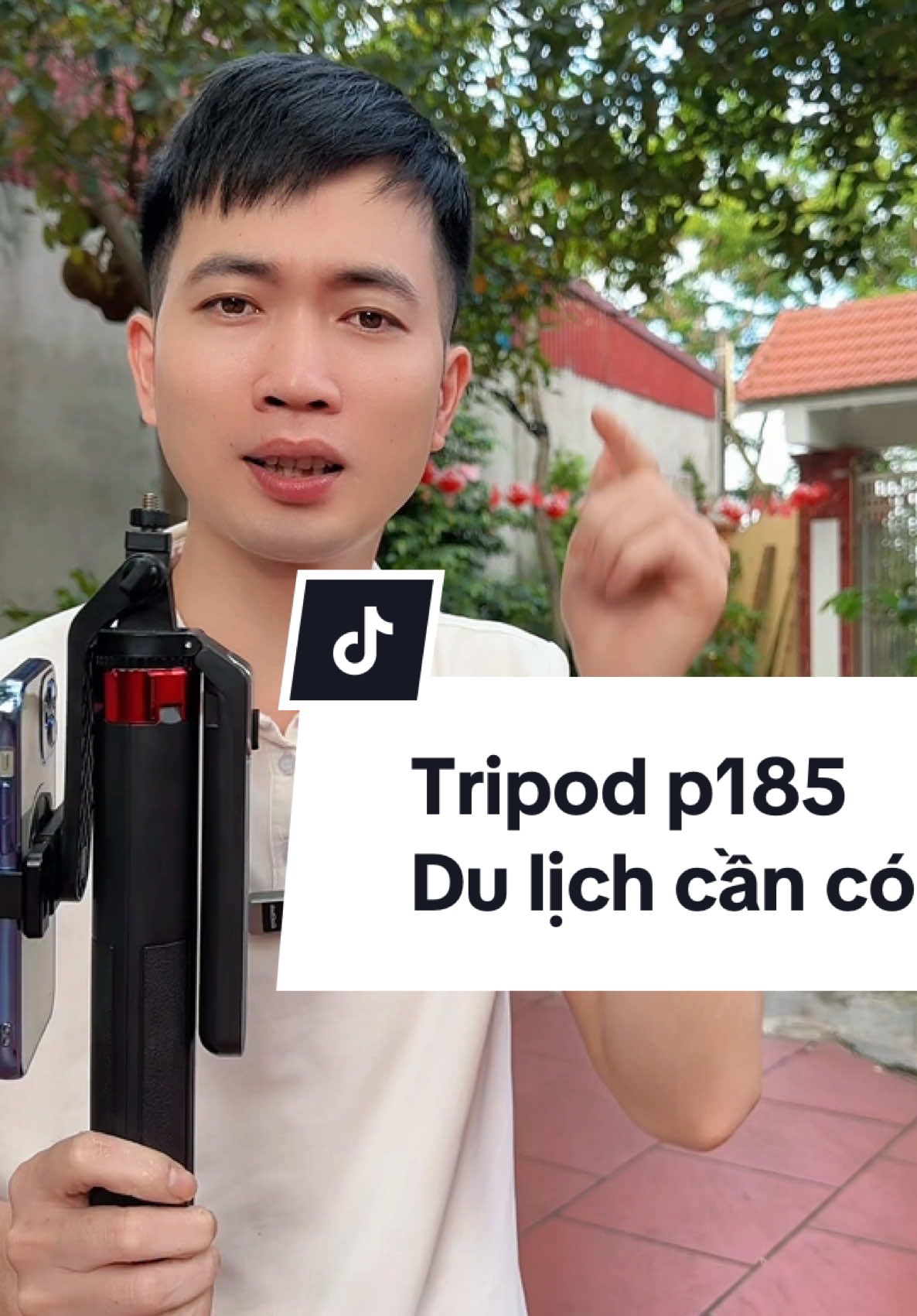 Tripod p185 gậy chụp gọn 30cm nhưng mà lại chắc#chuanmylinh #p185 #tripod 
