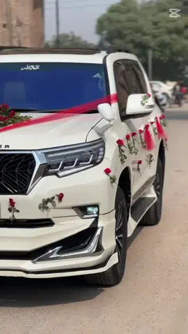 Available pradotx,V8 with Driver✅.Contact us for all luxury cars for barat and walima events with reasonable prices✅#Lehrichaudrian_rentaCar #AvailableforRent #foryou#foryoupageofficial #tiktokviral 