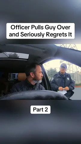 Officer Pulls Guy Over and Seriously Regrets It Part 2 #cops #copsoftiktok #police #policeofficer #bodycam #crime #truecrime #truestory #foryou #fyp 