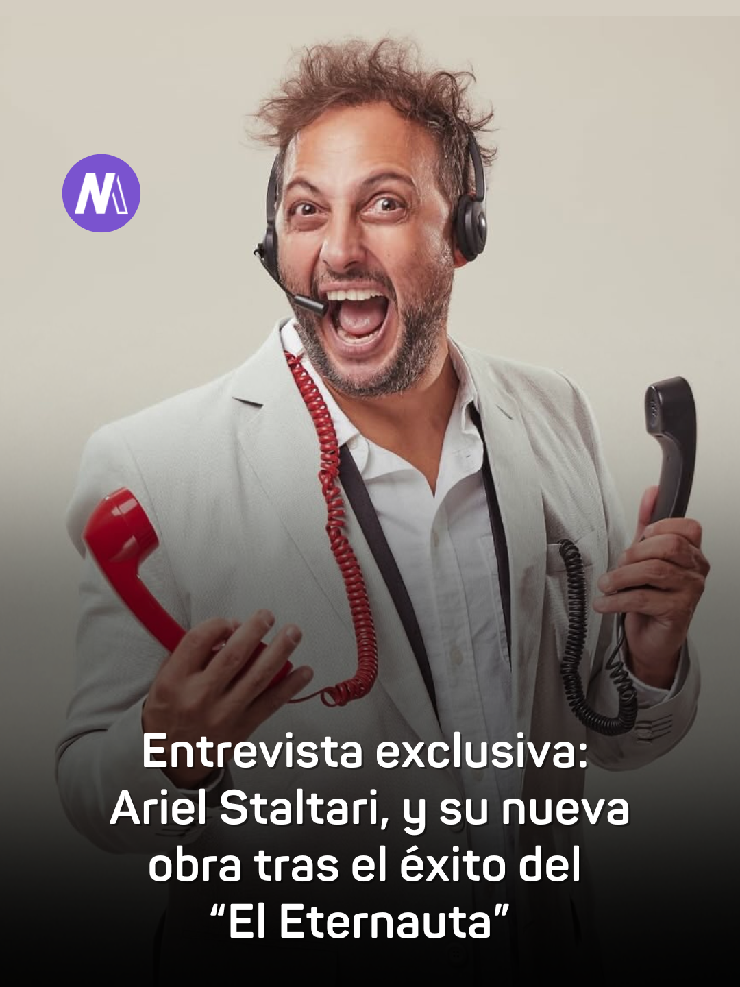 💬En una entrevista exclusiva con Minuto Neuquén, Ariel Staltari presenta “Agotados”, su nueva obra de teatro unipersonal, tras el éxito de El Eternauta. 🎭Es la historia de Sam, un actor en ascenso que espera una gran oportunidad y mientras tanto se ve obligado a trabajar en un restaurante muy exclusivo. En el fragor de los acontecimientos realiza más de 40 caracterizaciones. Sin dudas, uno los estrenos de la temporada, bajo la dirección de Pablo Fábregas. 🤿Ariel nos contó detalles de la obra y de la serie que lo catapultó a nivel internacional. También se permitió opinar sobre la ausencia de los estados en el apoyo a los proyectos cinematográficos.