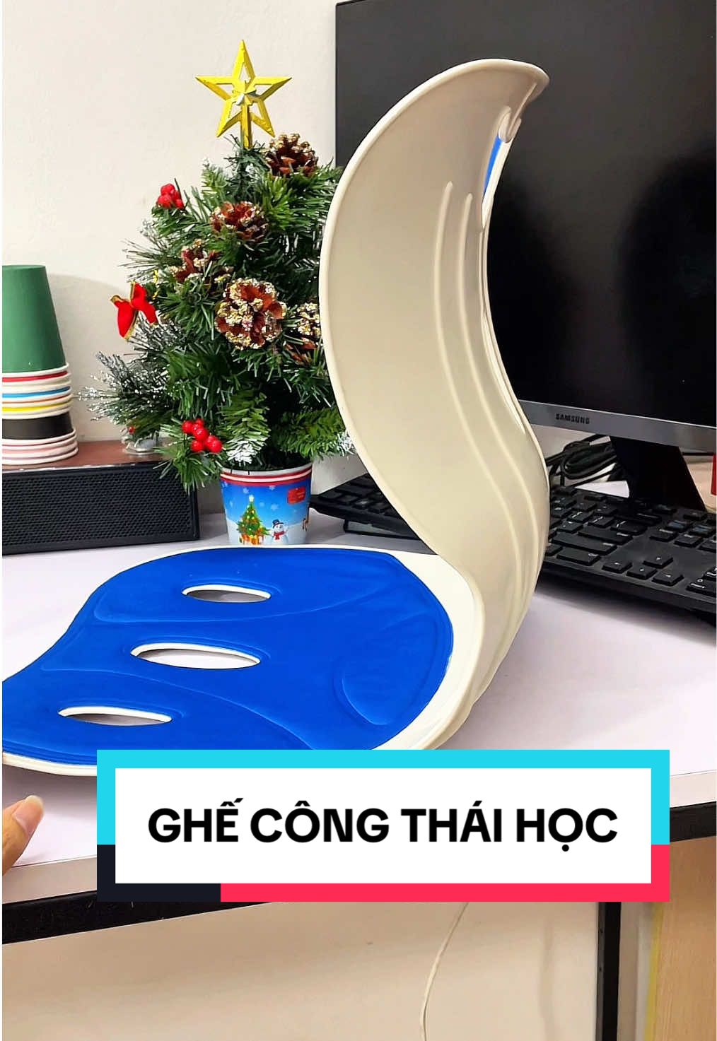 Ghế công thái học chống gù lưng, đau lưng, cong vẹo cột sống #ghecongthaihoc #ghechonggu #ghevanphong #ghechobabau 