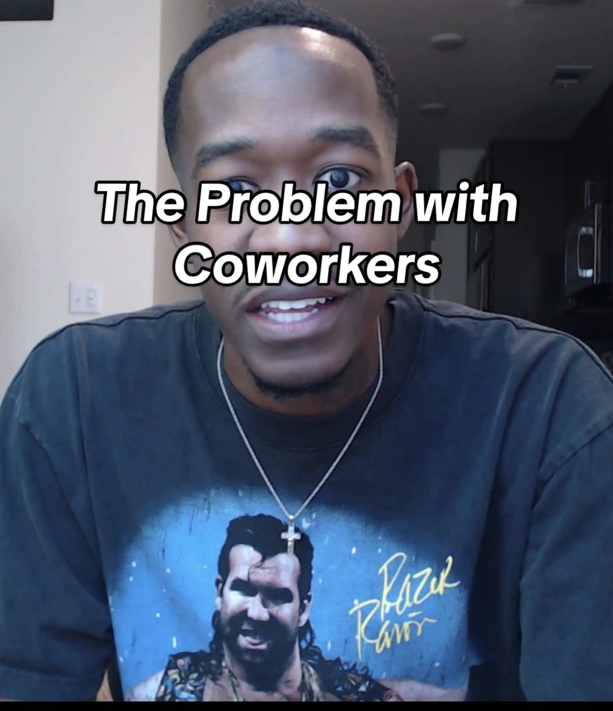 The problem with chatty coworkers. #coworkers #9to5 #fyp #fypシ #jobtips #working #potluck #nosy 