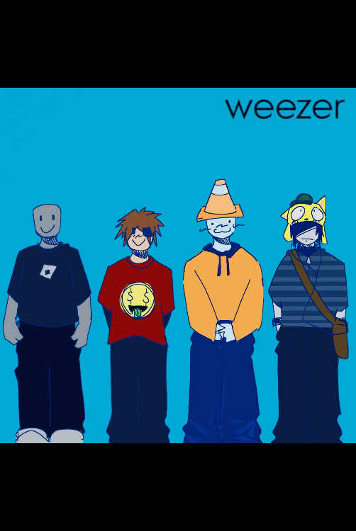 Weezer :3 I accidentally wrote Weezers instead in the game oops #art #roblox #robloxart #robloxgames #robloxavatar 