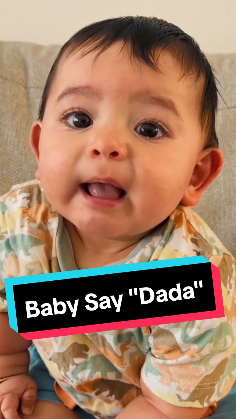 Baby Say Dada for the first time || Baby Saying 