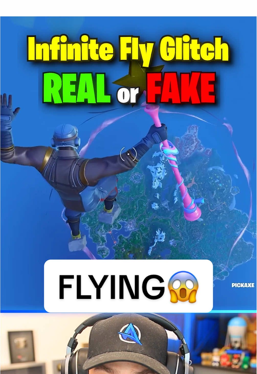 Fortnite INFINITE Fly Glitch 😱 #fortnite #fyp #gaming #fortniteglitches 