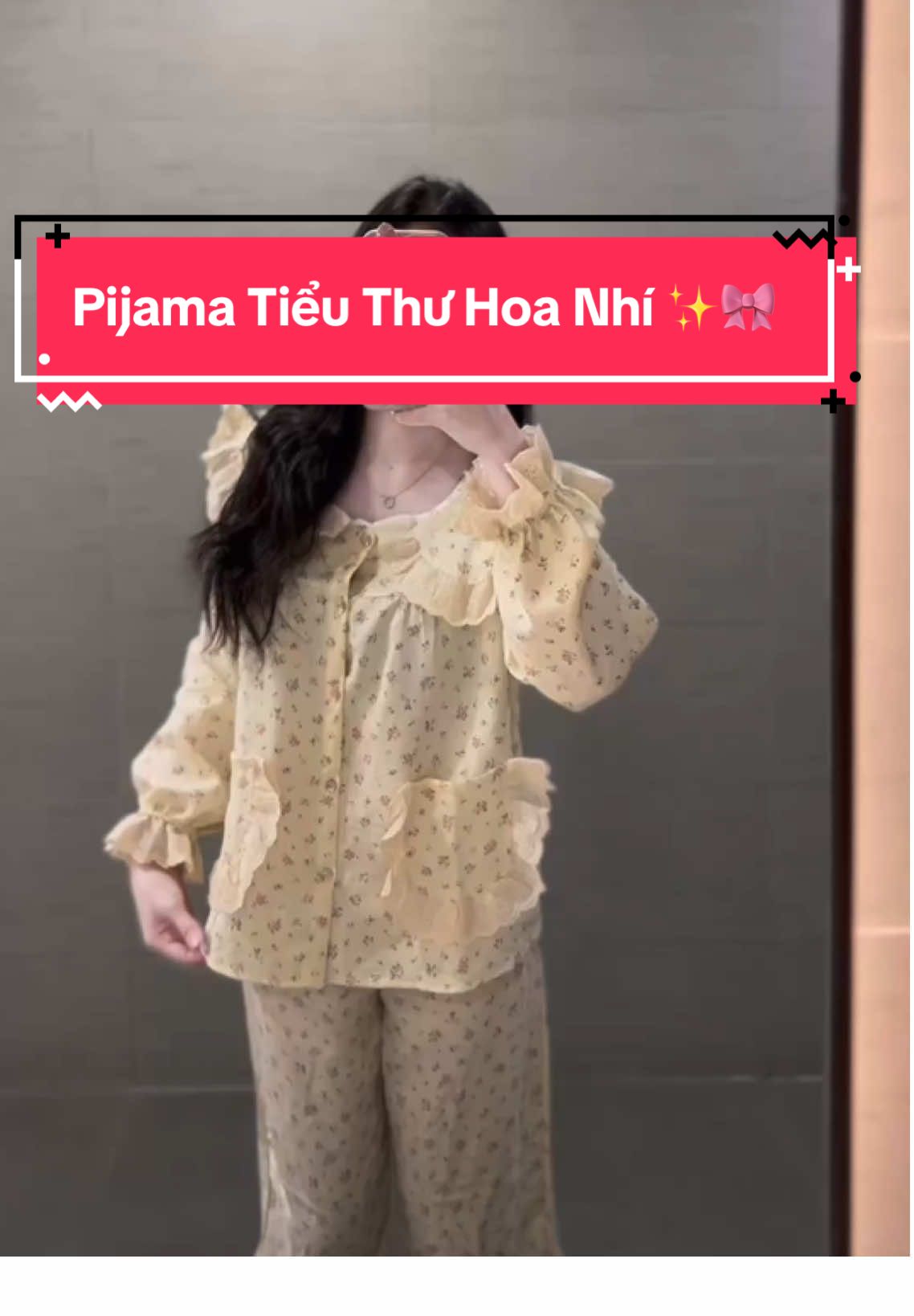 Pijama Tiểu Thư Hoa Nhí ✨😝 #pijama #pijamatieuthu #dobo #dobotieuthu #dobohoanhi #xuhuong #milkmilk 