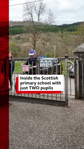 Duror Primary in the Scottish Highlands is one of the smallest schools in the UK. #Duror #Scotland #Highlands #PrimarySchool #School #SchoolTok #SchoolLife #Pupil #Pupils #Teachers #News #BBCNews