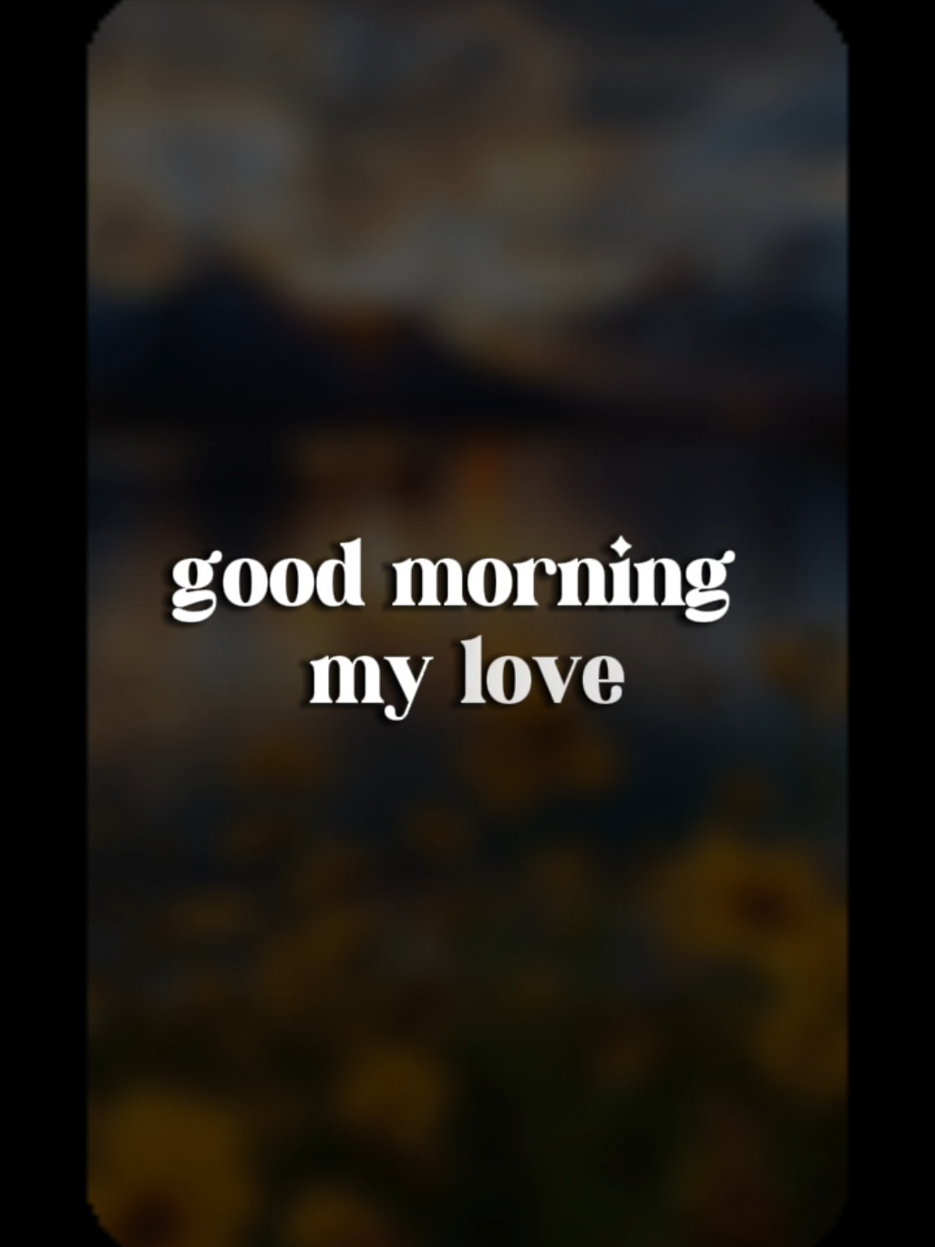 Good Morning My Love ❤️🌄😘#couple #Relationship #relationshipquotes #bestfriend #bff #motivationalquotes #lovemessage #lovequotes #relationshipgoals #fyp #trending 