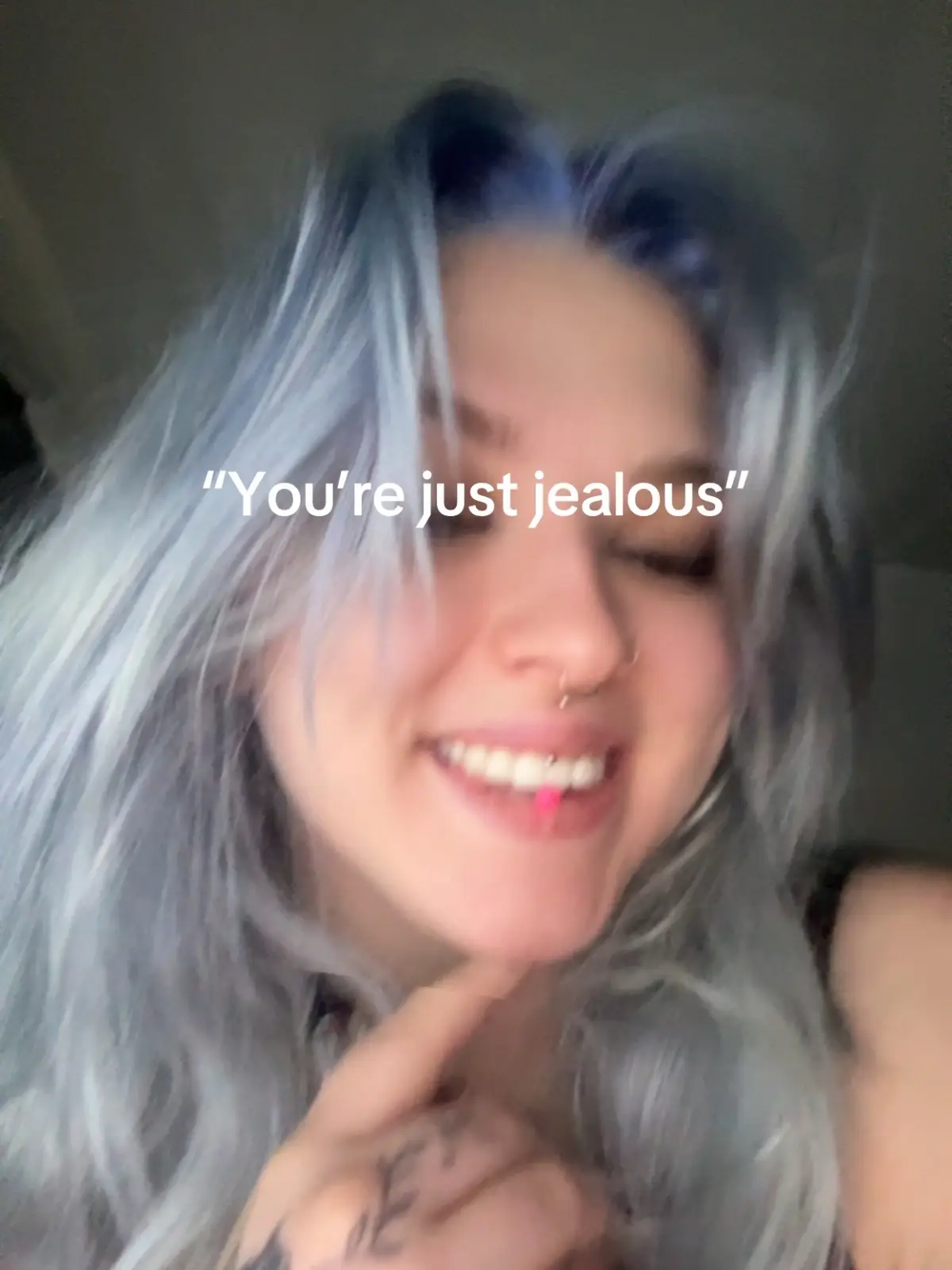 Jealous of what? 