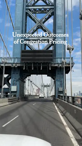 After New York City's congestion pricing took effect, it almost immediately began to alter traffic patterns, commuter behavior, transit service and even city noise. Emily Badger, who writes about cities and urban policy, looks at three apparent effects since the tolls began in January. #NYC #congestionpricing