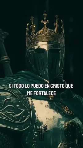 Filipenses 4:13 Todo lo puedo en Cristo que me fortalece” no es frase bonita. Es declaración de guerra. Cuando Dios está contigo, no importa el campo de batalla. Levanta la espada, su fuerza está en ti. #actitud #díaadía #cristianismoprimitivo #soloadioslagloria #cristoteama #apostoles #cristovive #evangelio #motivacion #jesus #Dios #cristoviene #cristorey #cristianismo #bigbang