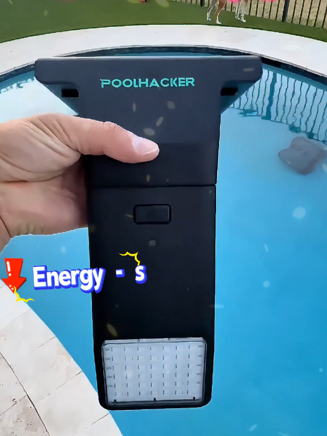 Wave Whisper – Poolside Poetry!#ledlights #poollights #poollight #solarlights #solarpoollights #poolhacker 