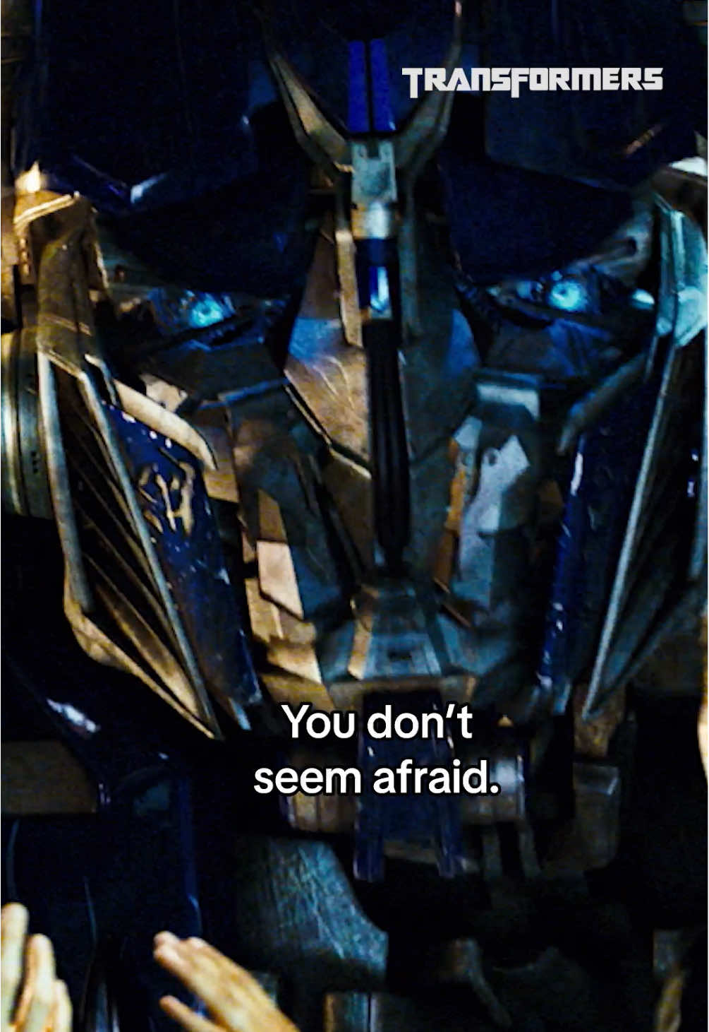 Seymour Simmons, meet Optimus Prime. #Transformers #AvailableonDigital on #AppleTV 