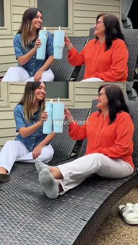 Enjoying Spring one minute ar the time with my mom visiting town. Loving our Zak! Bottles everywhere we go! #springtime #familytime #zakbottles #hydration #tiktokshopfinds #liloandstitch 