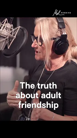 The reality about adult friendship? They come and they go. Listen to The Let Them Theory, narrated by yours truly, only on @Audible 💚 #melrobbins #letthem #letthemtheory