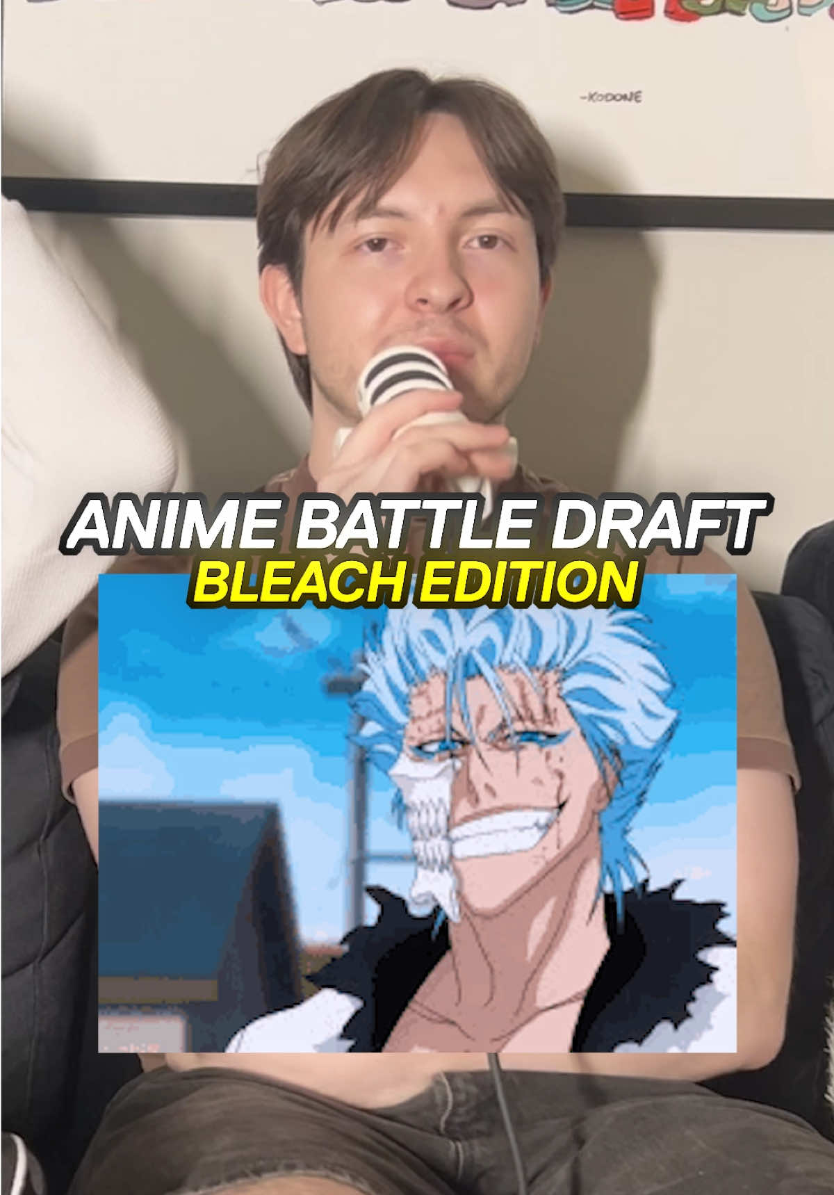 Bleach Battle Draft #anime #bleach #ichigo #react #reactcafe #weeb #naruto #onepiece @dakota @trent 
