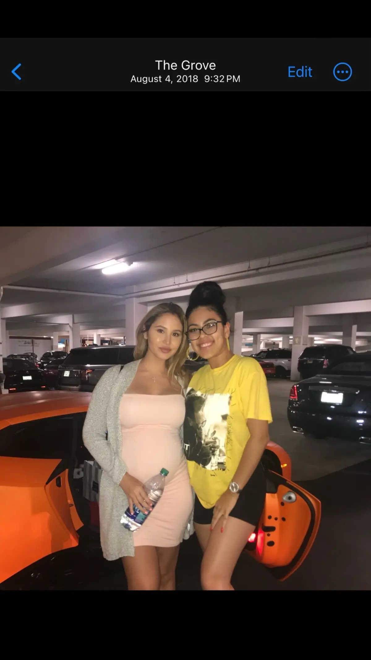 After 5 hours of waiting I got to meet one of my all time favorite Family YouTubers (ACE FAMILY). I saw Catherine holding all the shopping bags while pregnant with Lai Lai. I was so eager to meet them I asked Catherine for a photo as she was walking towards the car. I wanted one with the both of them but Austin put his hoodie on quickly to cover his face &’ rushed quickly to get in his car while rushing Catherine to get in the car knowing I wanted a photo. Catherine loving her supporters so much still proceeds to take a quick photo with me. I even apologize to her for taking her time because I saw they had to leave quickly out of the parking structure. Now looking back I feel guilty to have stopped her to capture a picture because I felt like Catherine was exhausted after a long day walking at the shops. I was so happy I got to make my dream come true and supported them since day one. However, Catherine in this picture was going through so much….as a HUGE ACE Supporter we had no idea what was happening. I’m thankful my parents always taught me to never judge others and always be kind because you never know someone’s story. I hope the short 30 second convo we had and tight hug I gave her made her feel special. This photo was taking back in August 4, 2018. It is now May 11,2025. @Catherine Paiz #acefamily #catherinepaiz #fypシ #foryourpage #fyppppppppppppppppppppppp #foryou #fypシ゚viral #losangeles #thegrove 